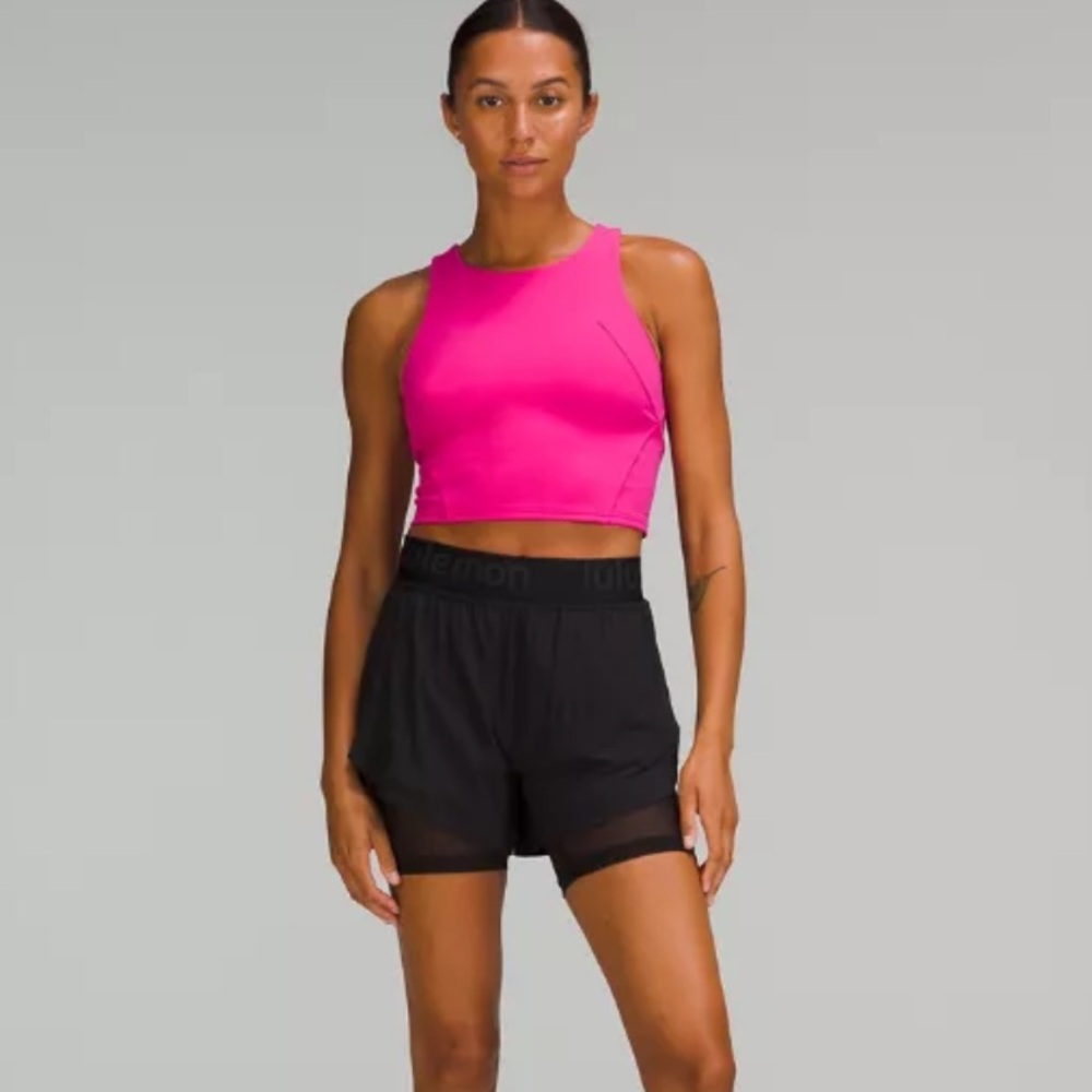 Lululemon Wunder Train Racerback Tank Top- Sonic Pink size 4.